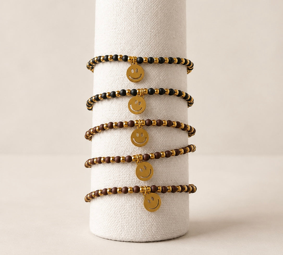 Armband Smileys