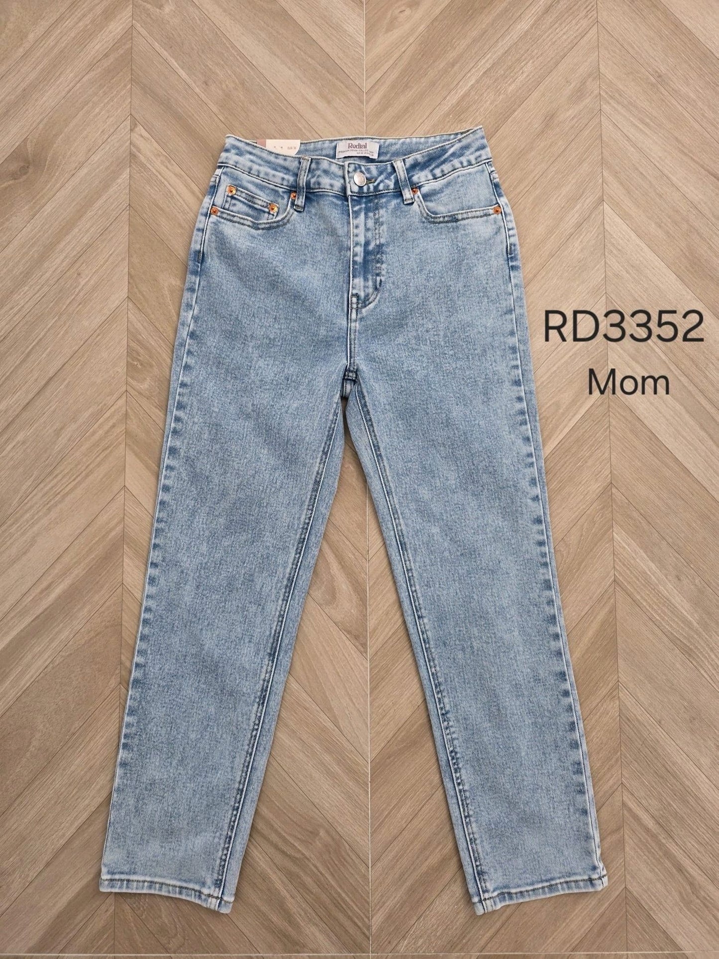 Mom Fit Blue
