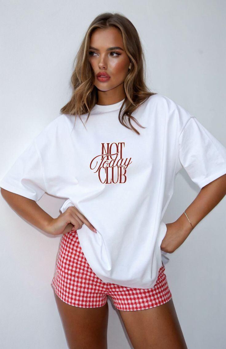 Oversize Shirt Not Today Club