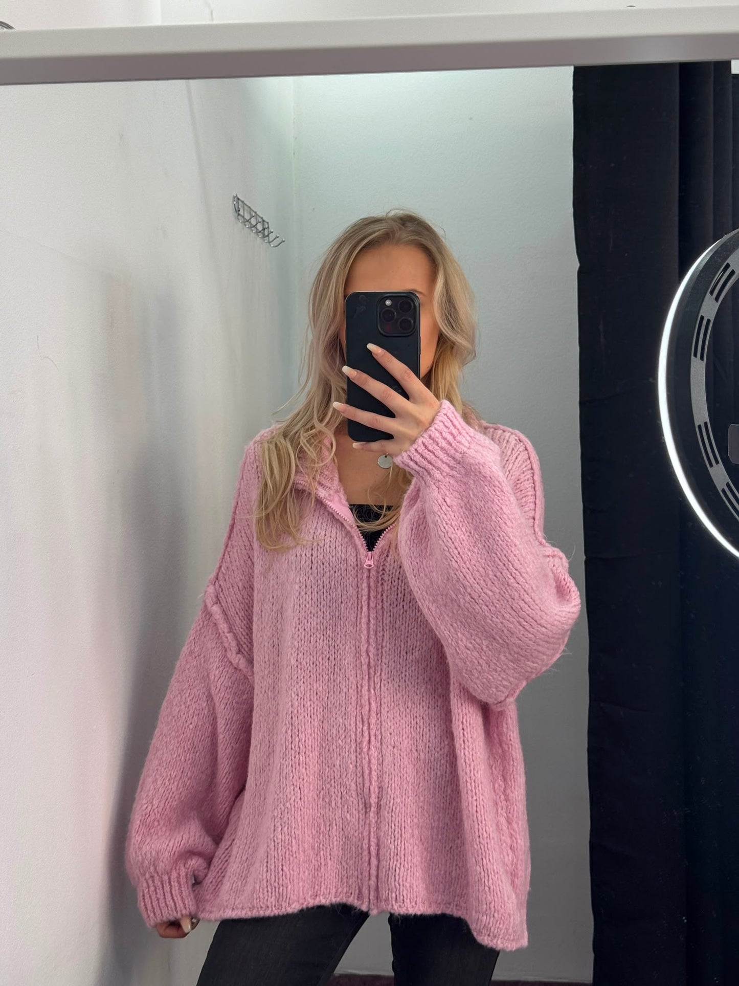 Zipper Cardigan