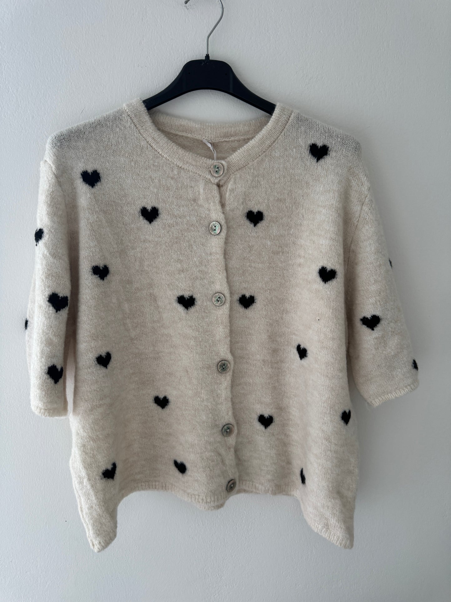 Strickweste Herzen