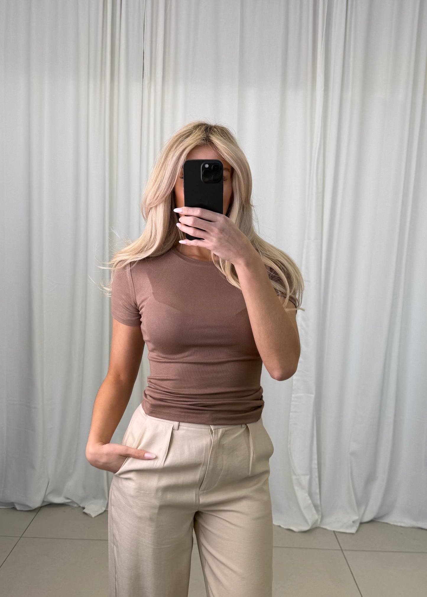 Basic Shirt Schoko