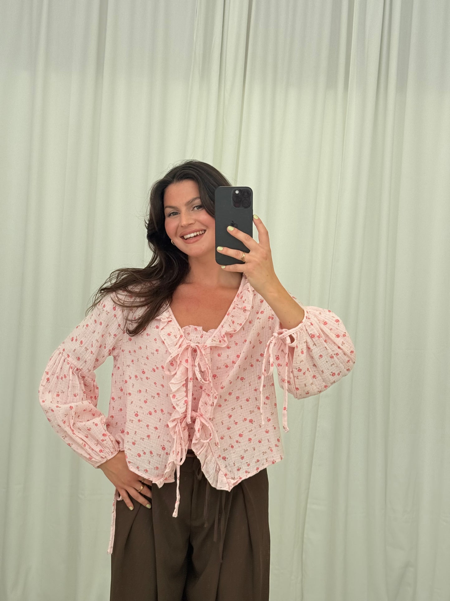 Musselin Bluse Romy