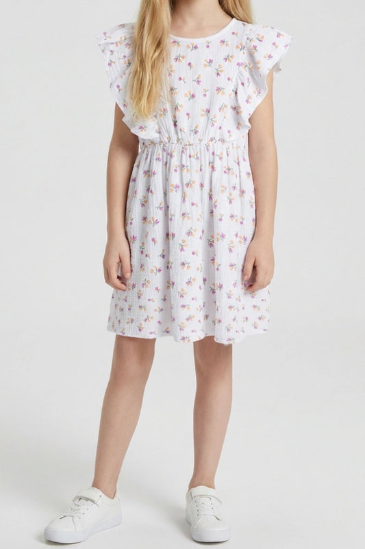 Musselin Kleid Blümchen