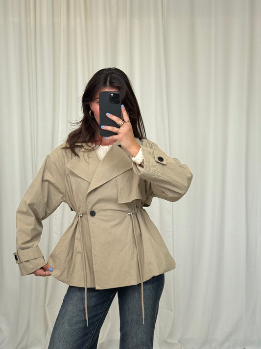 Kurzer Trenchcoat Mimi