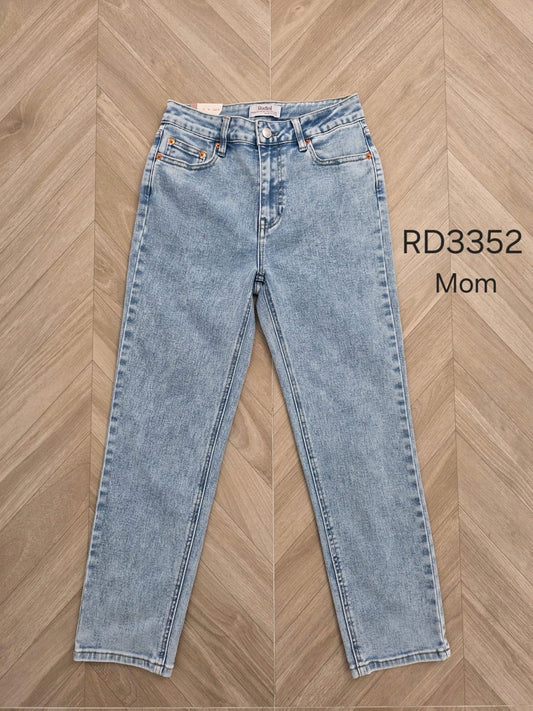 Mom Fit Blue