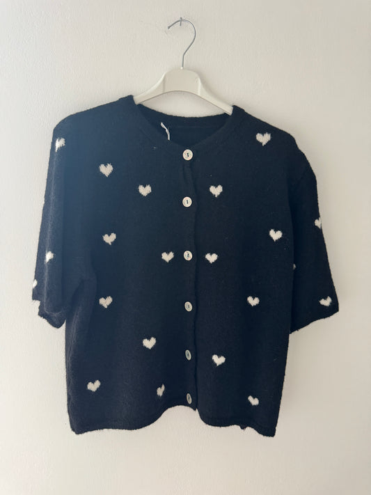 Strickweste Herzen