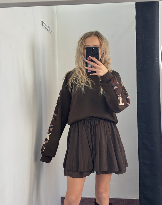Butterstoff Pullover Camouflage