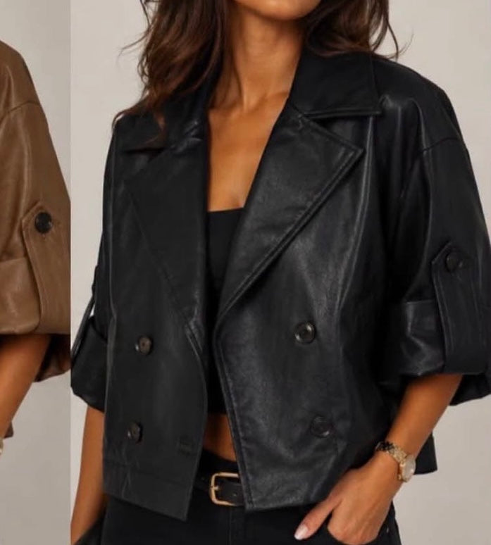 Vorbestellung/ Lederjacke