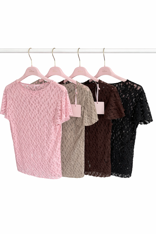 Shirt Spitze kurz