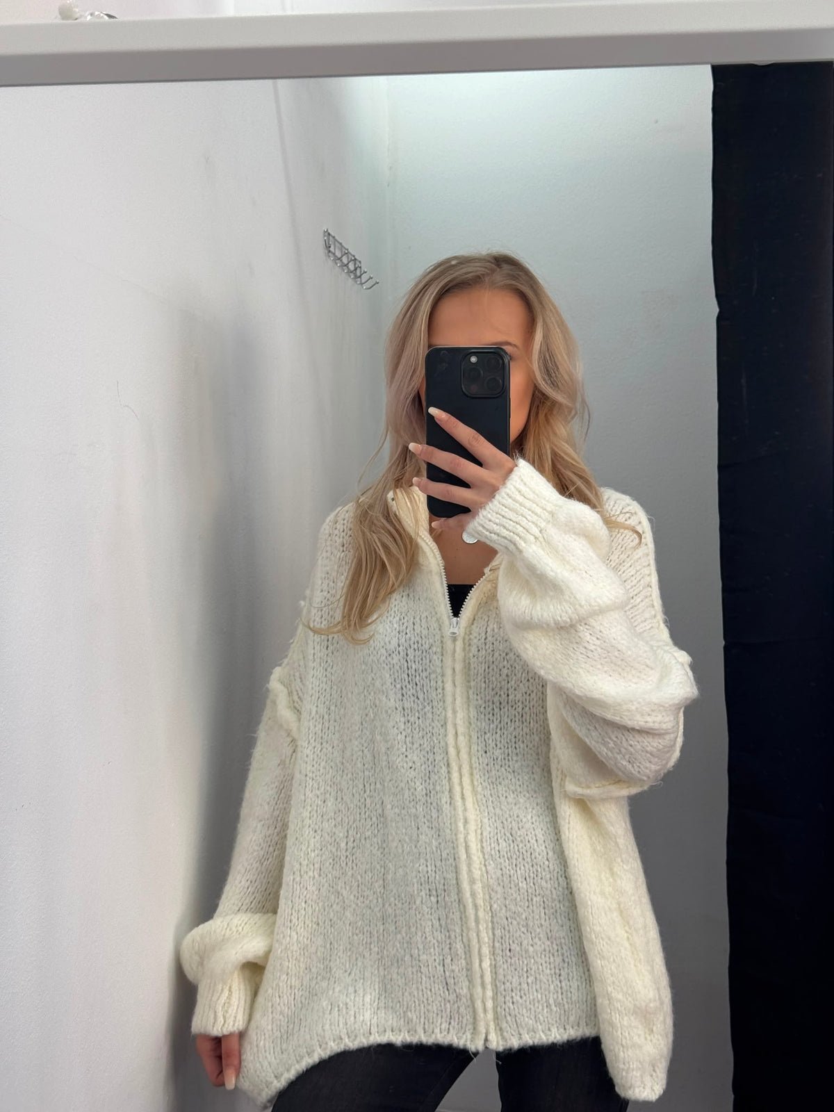 Zipper Cardigan