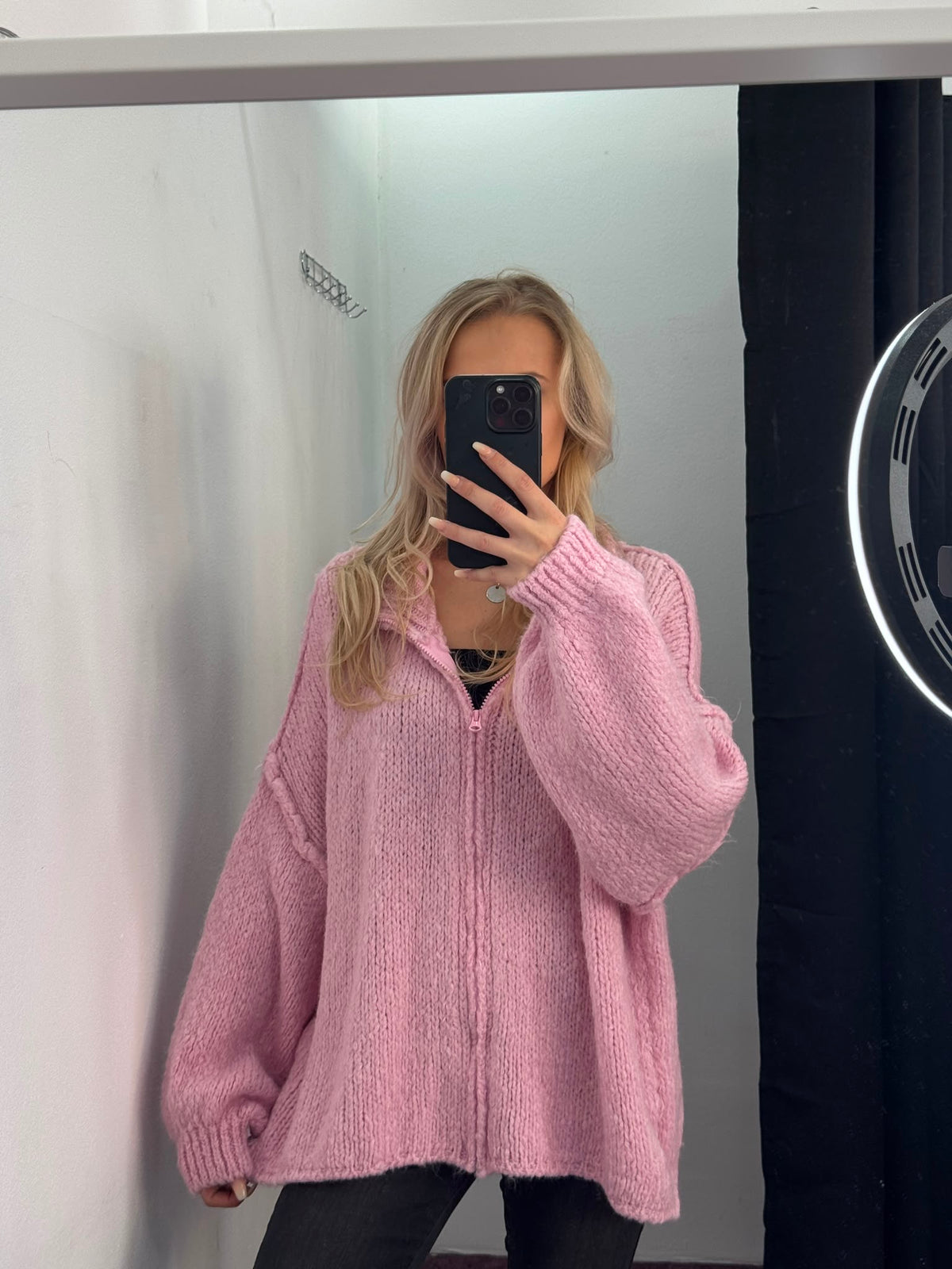 Zipper Cardigan