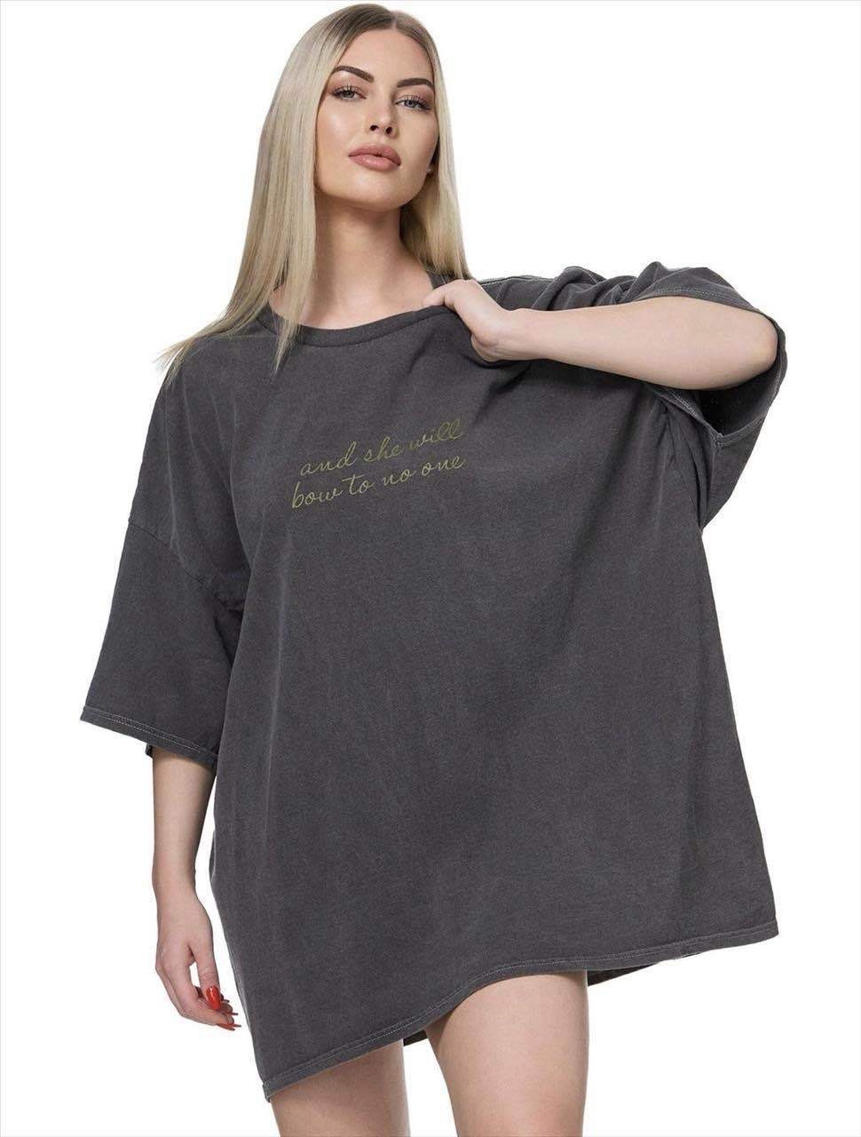 Oversize Shirt Bow