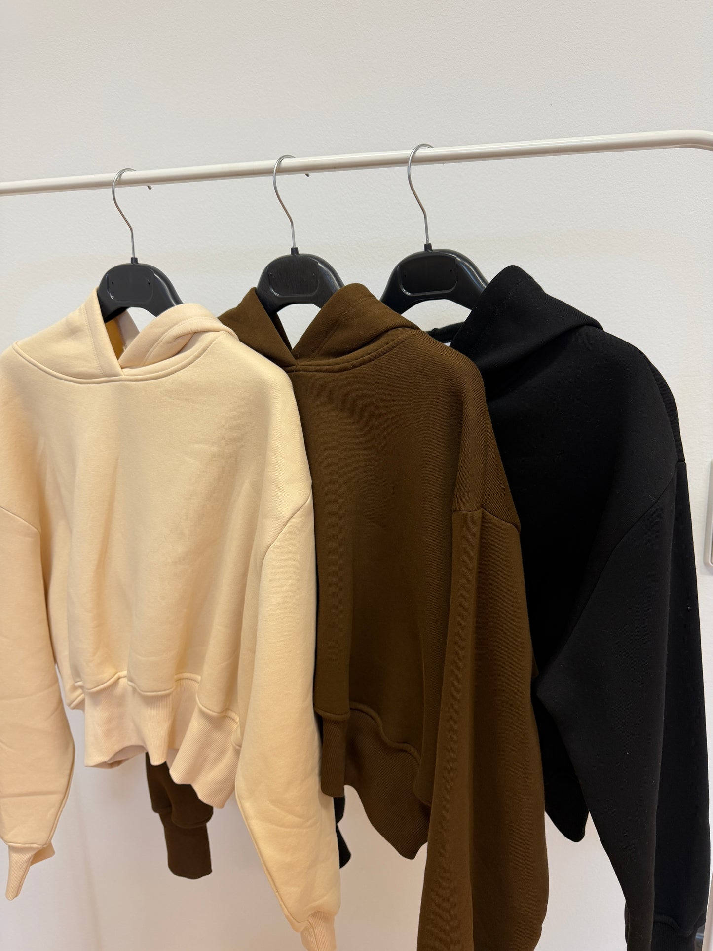 Basic Crop Hoodie