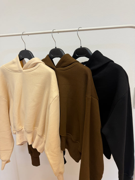 Basic Crop Hoodie