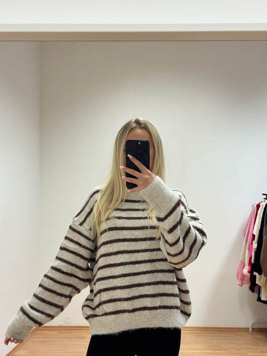 Pullover Streifi