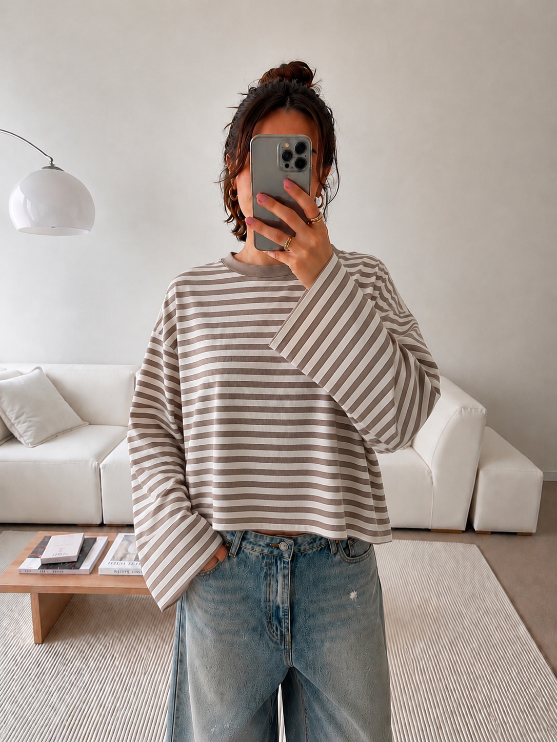 Long Shirt Streifen