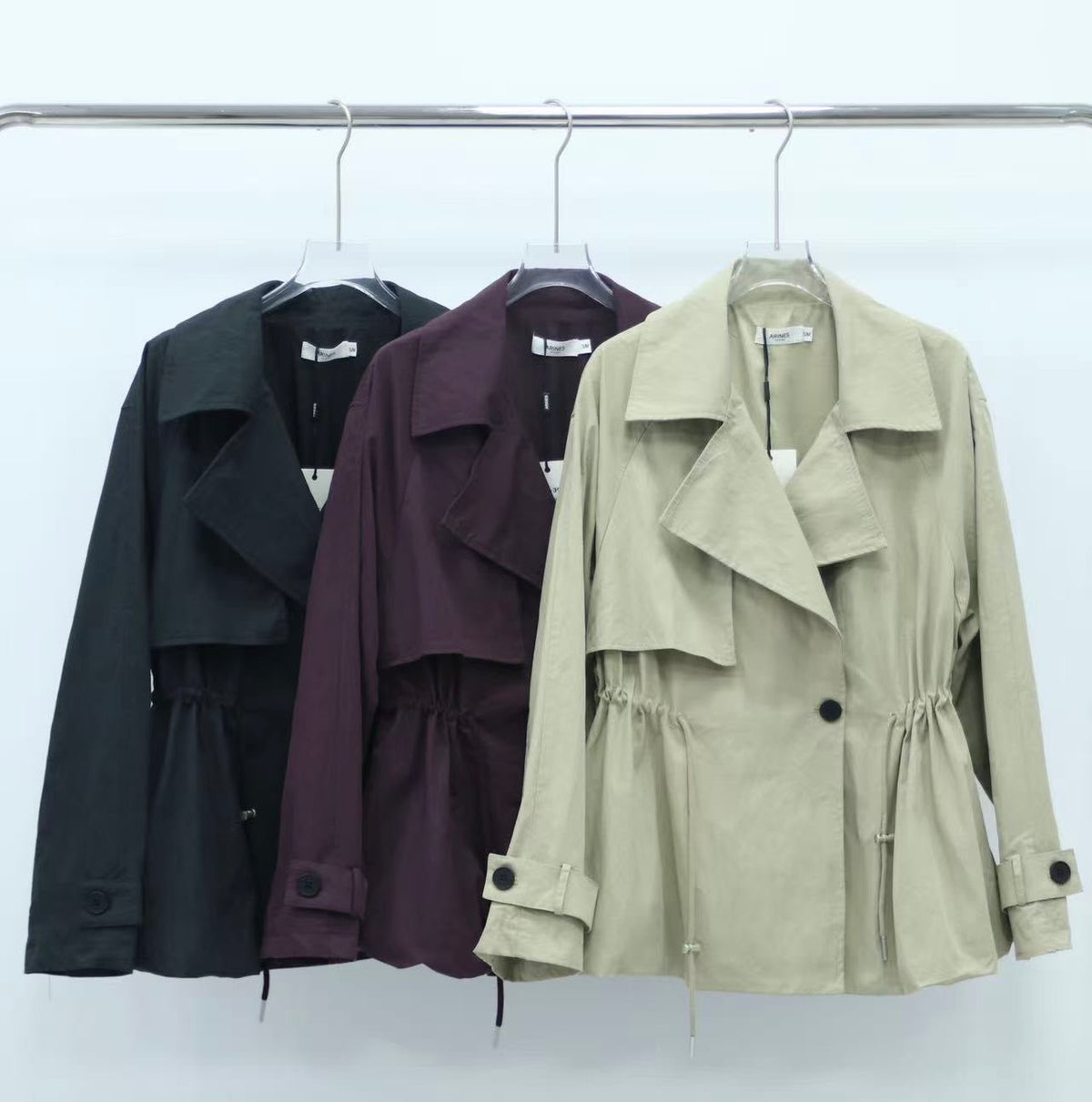 Kurzer Trenchcoat Mimi