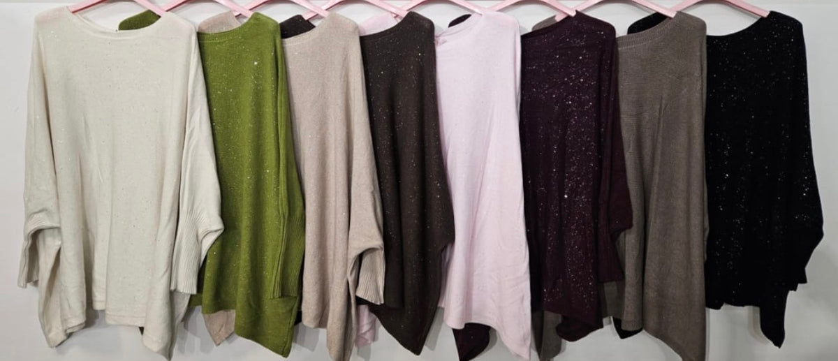 Pullover Glitzer