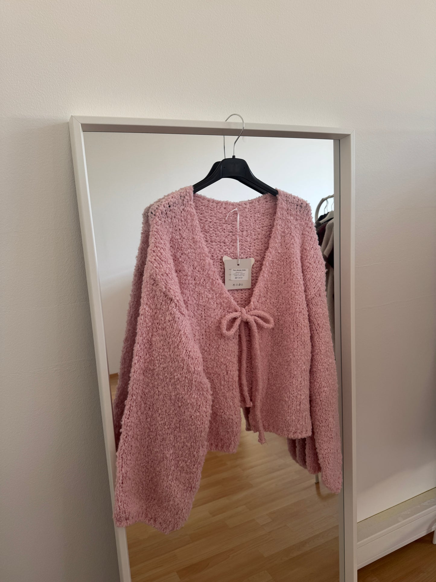 Boucle Schleifen Cardigan