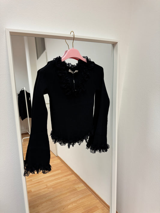 Pullover Rüschen